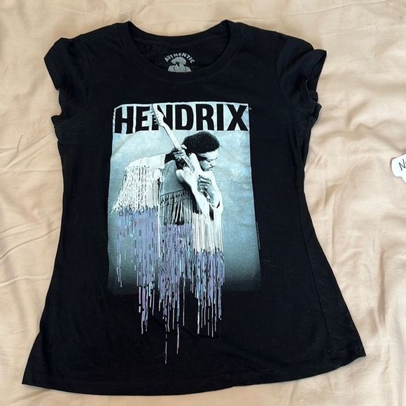 authentic Hendrix Tops - Authentic Jimi Hendrix SS T-shirt worn once EUC